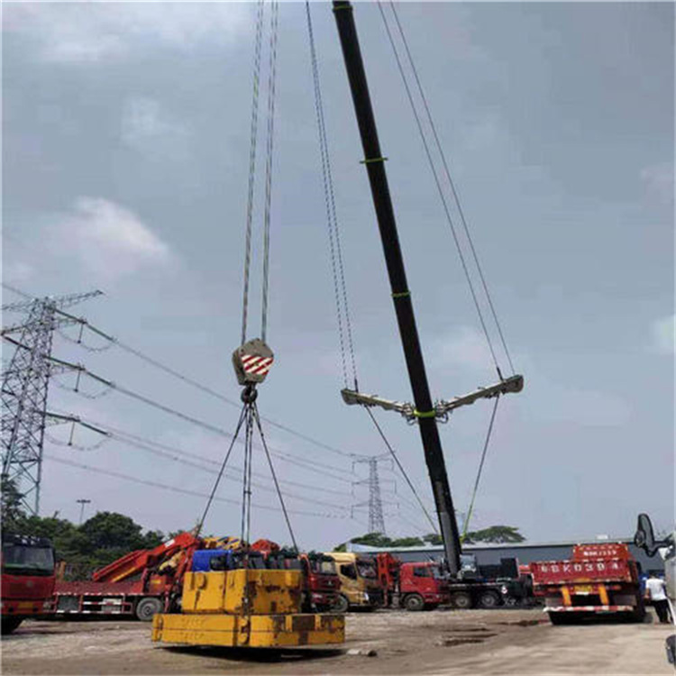 老城镇风电设备吊装